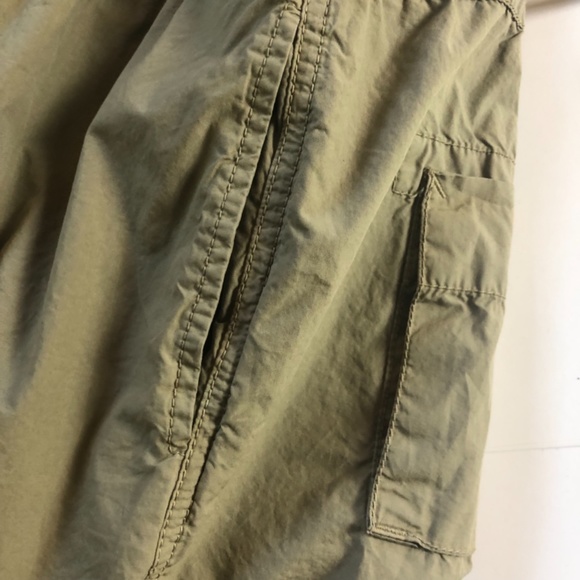 NWOT, GAP Cargo Dress, Khaki Green w/Draw String Waist - Picture 5 of 16